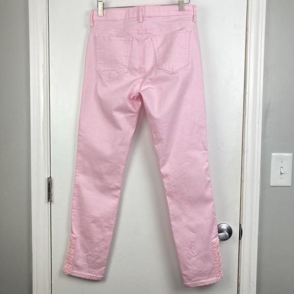 Lilly Pulitzer NWT  29" South Ocean High Rise Skinny Jean Pink Muse Pastel sz 6 - Picture 7 of 11